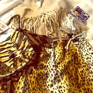 NWT Cave Girl Halloween Costume